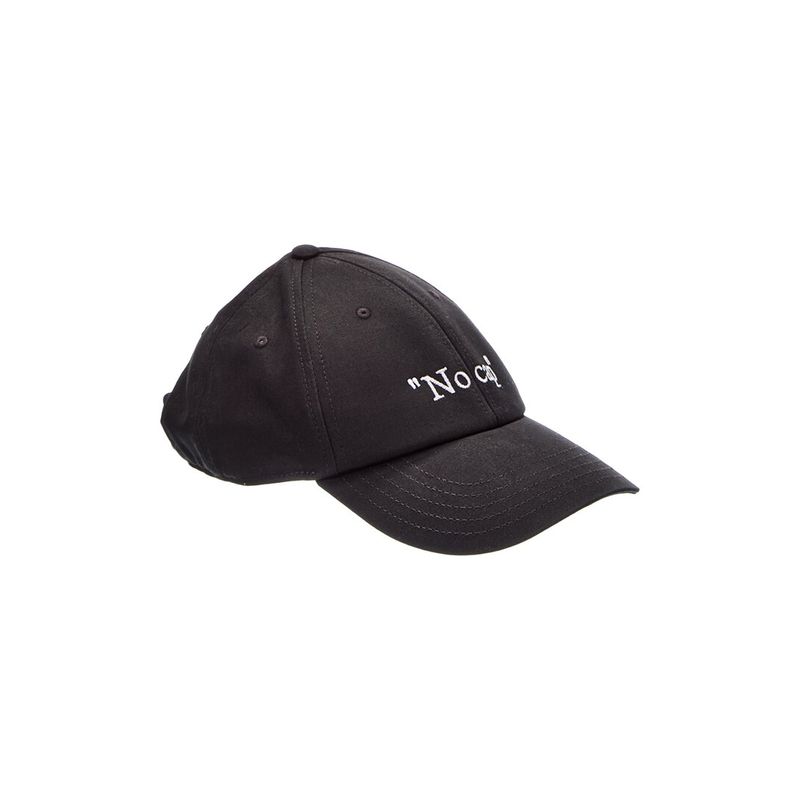 OffWhite Logo Baseball Cap Black